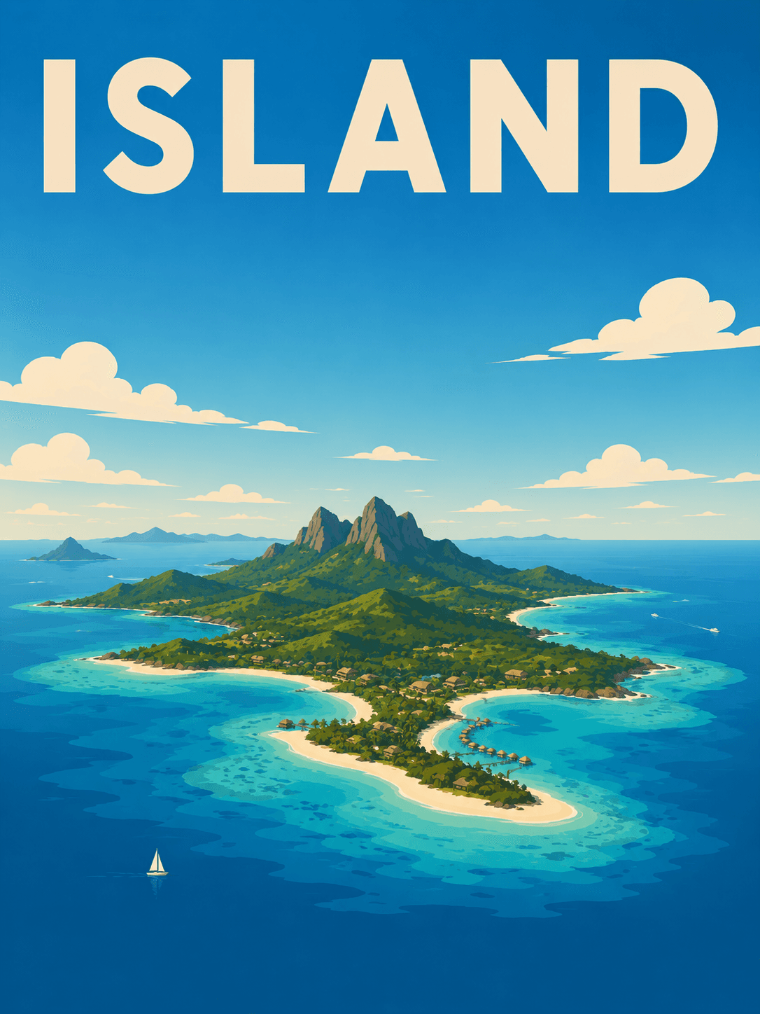 Island destination wedding style
